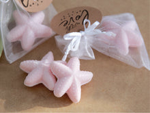Load image into Gallery viewer, Australian made star fish soap for your event favour with personalised kraft tags